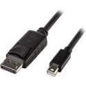 Lindy 2m, Mini DisplayPort - DisplayPort Zwart
