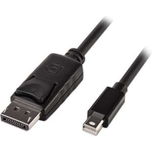 Lindy 2m, Mini DisplayPort - DisplayPort Zwart