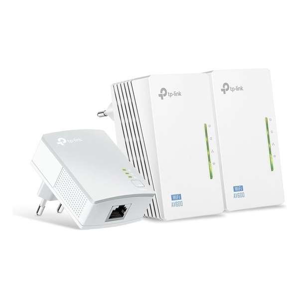 TP-Link TL-WPA4220T KIT - Wifi Powerline - 3 Stuks TP-Link TL-WPA4220T KIT - Wifi Powerline - 3 Stuks