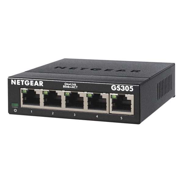 Netgear GS305 - Netwerkswitch - V3 Netgear GS305 - Netwerkswitch - V3