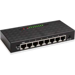 SBVR - SP1080G - Ethernet Switch - 8 poorten - 1000 Mbps