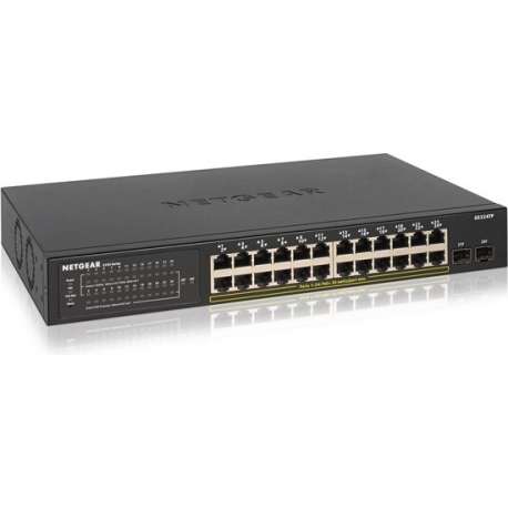 Netgear GS324TP - Managed Switch - Smart managed - 24 PoE poorten