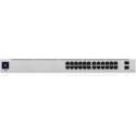 Ubiquiti Networks UniFi 24-Port PoE Managed L2/L3 Gigabit Ethernet (10/100/1000) Zilver 1U Power over Ethernet (PoE)