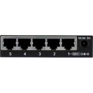 Renkforce FR-S1005PED-F Ethernet Switch 10 / 100 Mbit/s PoE-functie