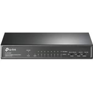 TPL-Link TL-SF1009P - Netwerk Switch - 8 poorten