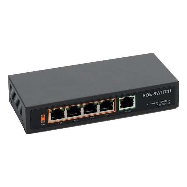 4 poorts POE SIP Switch module 4 poorts POE SIP Switch module