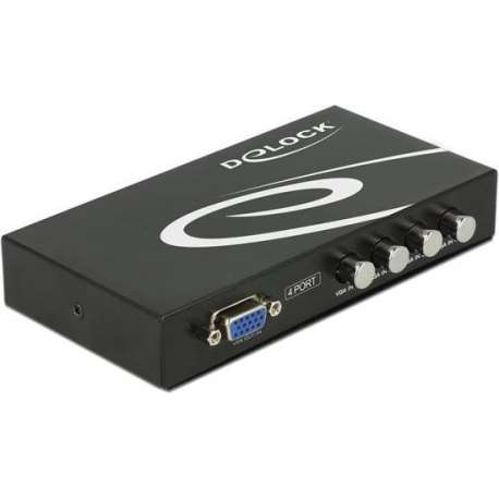 DeLOCK 87635 seriële switch box Bedraad