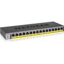 Netgear GS116PP Unmanaged Gigabit Ethernet (10/100/1000) Zwart Power over Ethernet (PoE)