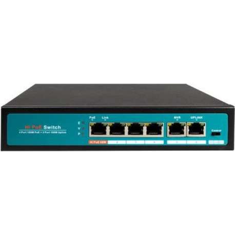 4ch POE Switch 65W