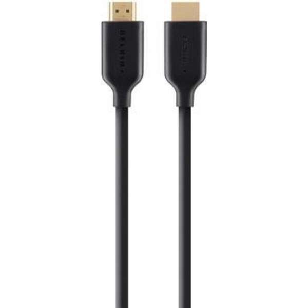 Belkin F3Y026BT2M HDMI kabel 2 m HDMI Zwart, Goud