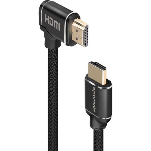 Promate PROLINK4K1-150 - HDMI2.0 High Speed, kabellengte 1,5m, Ultra HD, 4K, 60Hz - zwart Promate PROLINK4K1-150 - HDMI2.0 High Speed, kabellengte 1,5m, Ultra HD, 4K, 60Hz - zwart