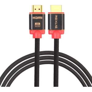 HDMI kabel 1.8 meter 4K - HDMI naar HDMI - 2.0 versie - High Speed 2160P - HDMI Male naar HDMI Male - Aluminium red line
