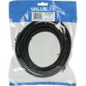 High Speed HDMI kabel met ethernet HDMI connector - HDMI connector 5,00 m zwart