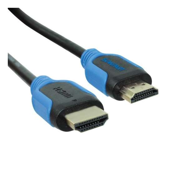 Scanpart - Scanpart HDMI Kabel Blauw 1,5m - 30 Dagen Niet Goed Geld Terug