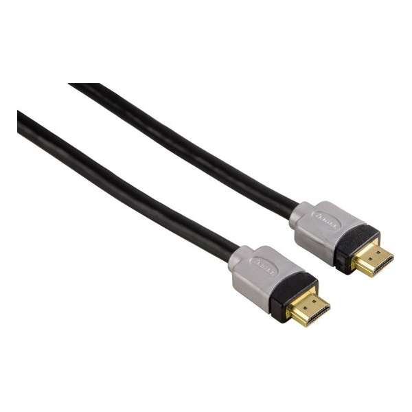 Hama High Speed HDMI™ Kabel, plug - plug, Verguld, 3 m