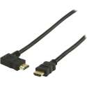 Valueline Vgvp34250b100 High Speed Hdmi Kabel met Ethernet Hdmi Connector - Hdmi Connector Links Gehoekt 10,0 M Zwart