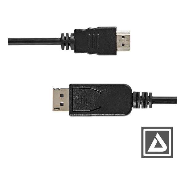 LAV 3 meter DisplayPort Male to Displayport HDMI