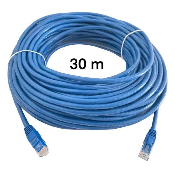 Internetkabel CAT 6 - 30 meter - RJ45 - Ethernet kabel - Netwerkkabel - UTP Kabel Internetkabel CAT 6 - 30 meter - RJ45 - Ethernet kabel - Netwerkkabel - UTP Kabel