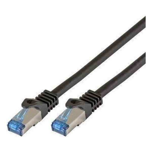 Cat7 50M Zwart SSTP/PiMF halogeenvrij patchkabel Cat7 50M Zwart SSTP/PiMF halogeenvrij patchkabel