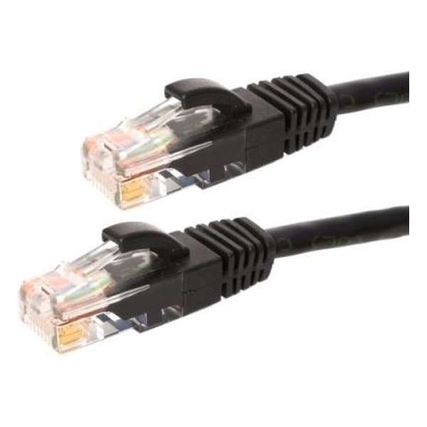 UTP CAT6 1m zwart - 100% koper