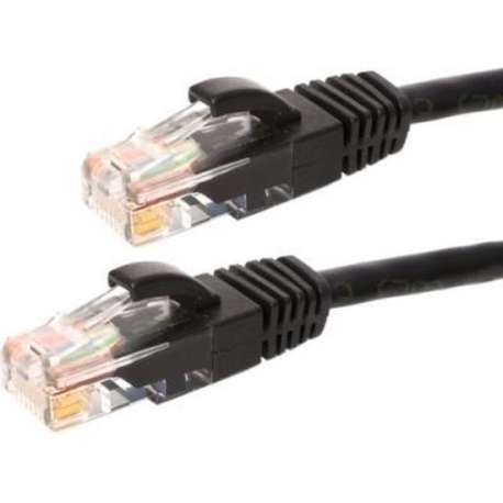 UTP CAT6 1m zwart - 100% koper