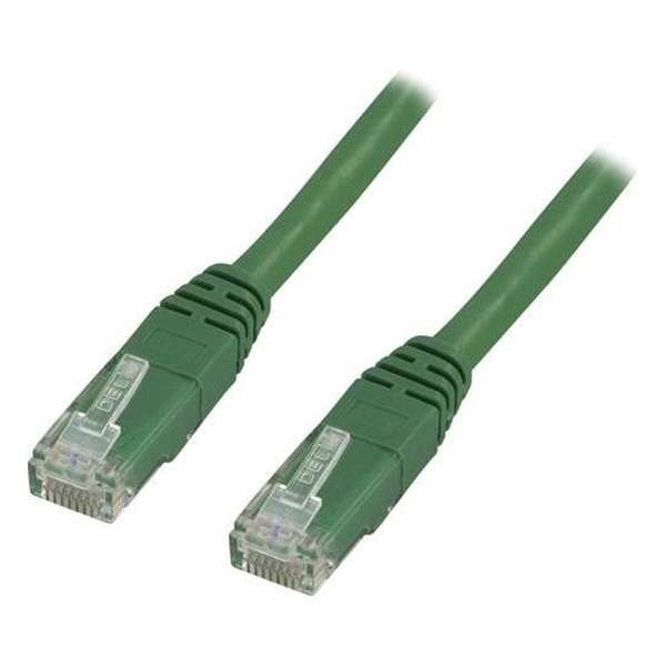 DELTACO TP-625G Cat6 U/UTP Netwerkkabel LSZH - Groen - 25 meter