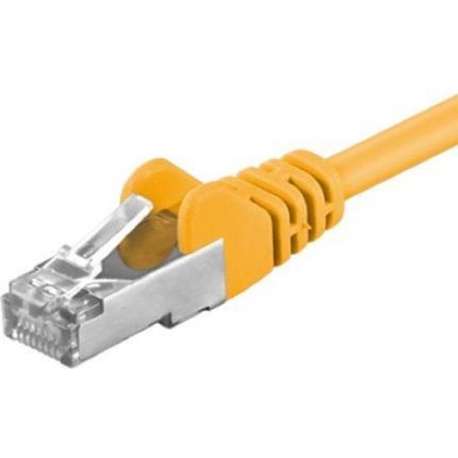 Goobay CAT 5-2000 FTP Yellow 20m netwerkkabel Geel