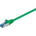 Goobay - S/FTP netwerkkabel CAT6a - Groen - 15 meter
