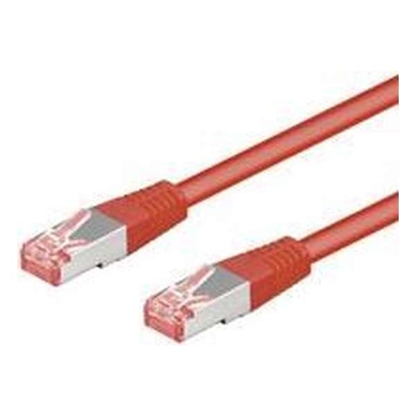 Goobay CAT 6-2000 SSTP PIMF Red 20m netwerkkabel Rood