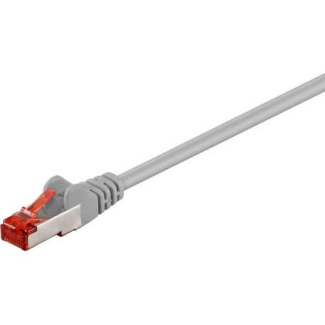 Wentronic 50891 - Cat 6 UTP-kabel - RJ45 - 10 m - Grijs