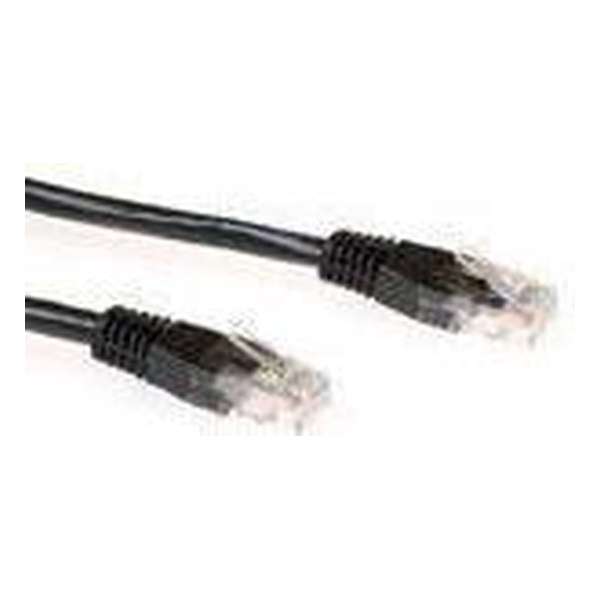 Advanced Cable Technology CAT6A UTP patchkabel zwart