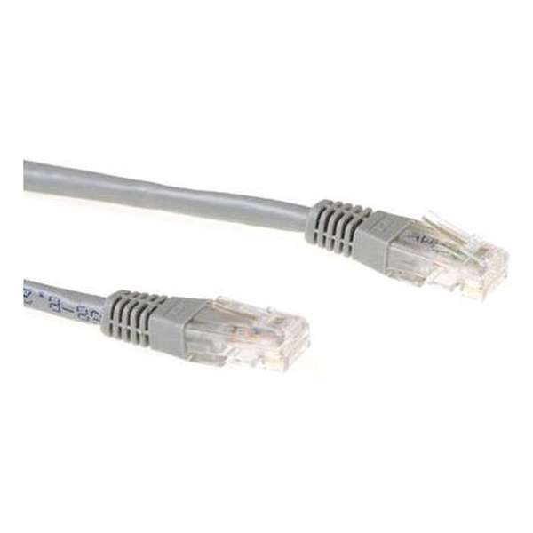 ACT UTP CAT6A 15m netwerkkabel U/UTP (UTP) Grijs
