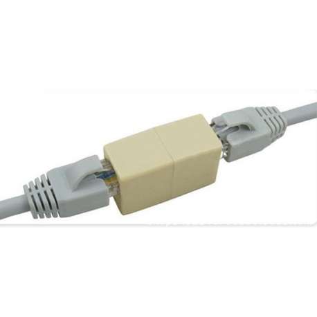 10x UTP ethernet / internet RJ45 netwerk verlengstukje Cat5 en Cat6 geschikt - NBH®