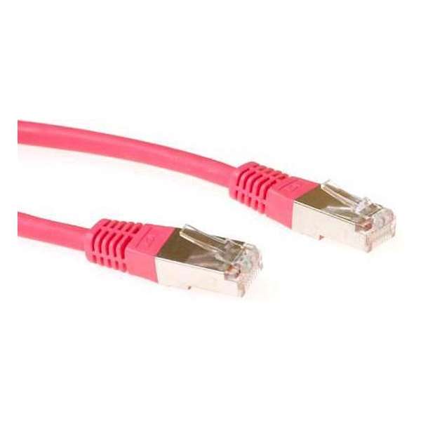 ACT CAT6 S/FTP netwerkkabel  5 meter - Rood