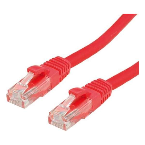 Value UTP Patchkabel Cat.6, LS0H, rood, 3m