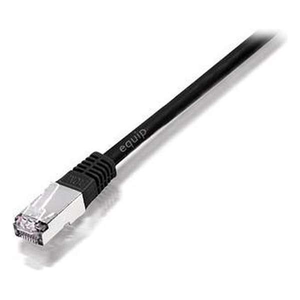 Equip 705916 netwerkkabel 10 m Cat5e SF/UTP (S-FTP) Zwart