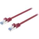 Valueline S/FTP netwerkkabel rood - CAT6a - 5 meter