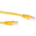 ACT CAT6A UTP 20m netwerkkabel Geel