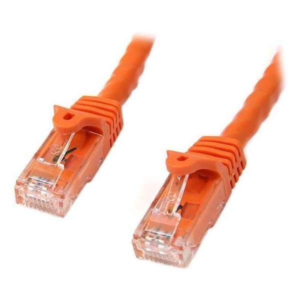 StarTech.com N6PATC10MOR netwerkkabel 10 m Cat6 U/UTP (UTP) Oranje