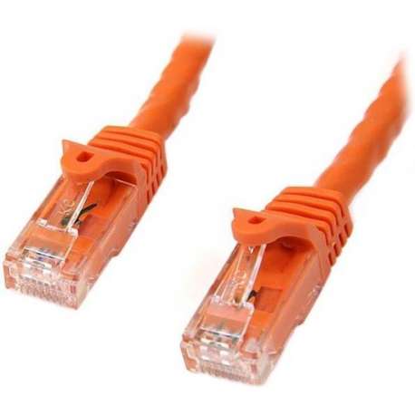 StarTech.com N6PATC10MOR netwerkkabel 10 m Cat6 U/UTP (UTP) Oranje