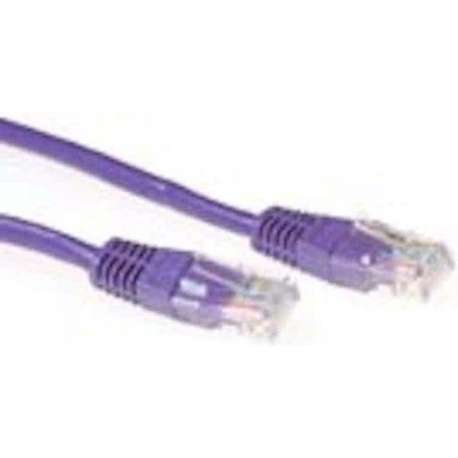 ACT CAT5E UTP patchkabel paars