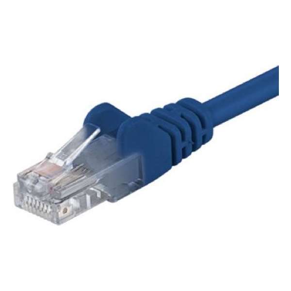 CAT5e UTP 3m blauw  - CCA