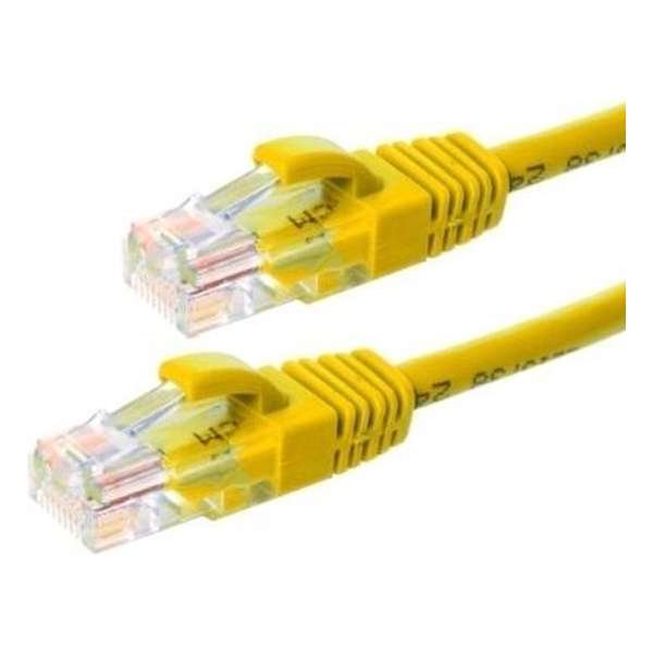 UTP CAT6 1m geel - 100% koper