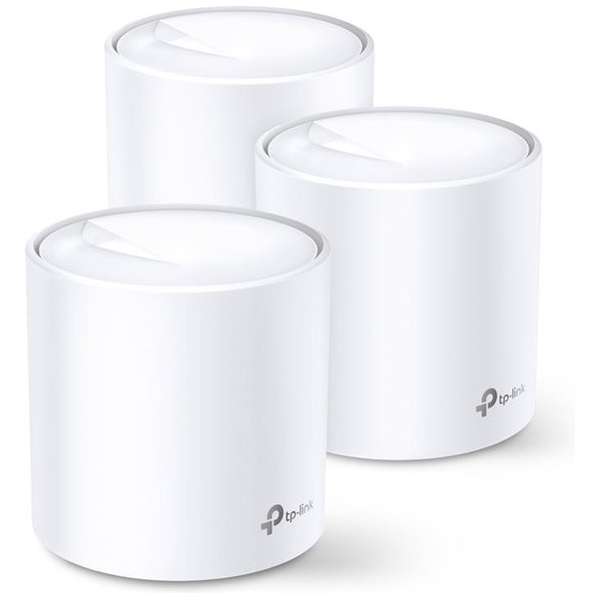 TP-Link Deco X60 - Multiroom wifi systeem - AX - WIFI 6 / router + 2 satellieten - 3000Mbps TP-Link Deco X60 - Multiroom wifi systeem - AX - WIFI 6 / router + 2 satellieten - 3000Mbps