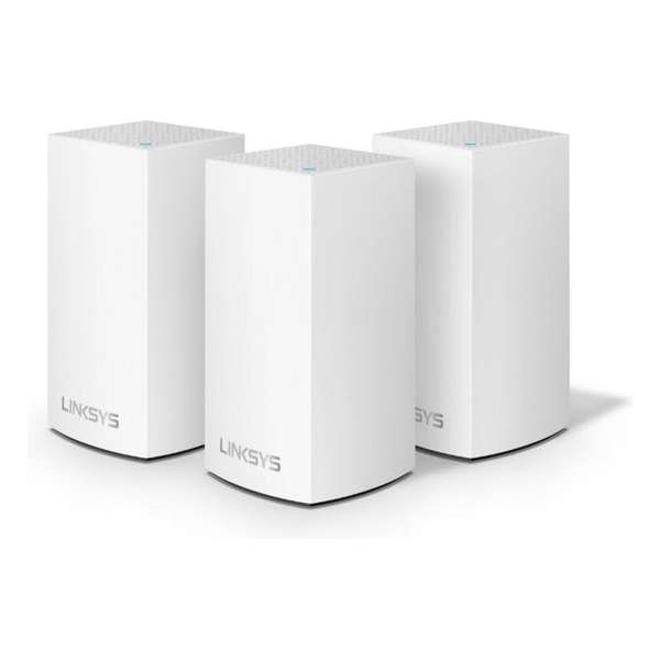 Linksys Velop dual band - Multiroom Wifi Systeem - Triple Pack Linksys Velop dual band - Multiroom Wifi Systeem - Triple Pack