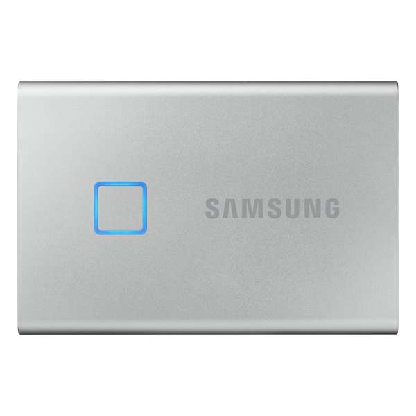 Samsung Externe SSD T7 Touch - 1TB - Zilver Samsung Externe SSD T7 Touch - 1TB - Zilver