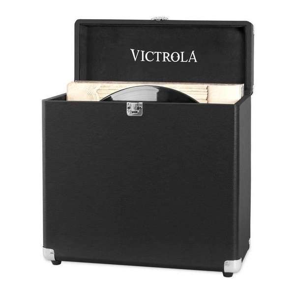 Victrola Retro Platenkoffer Zwart Victrola Retro Platenkoffer Zwart