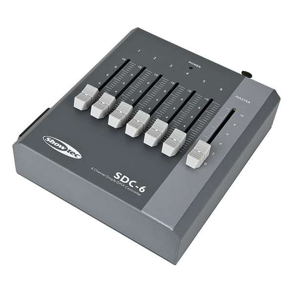 Showtec Showtec SDS-6, 6-kanaals DMX controller Home entertainment - Accessoires Showtec Showtec SDS-6, 6-kanaals DMX controller Home entertainment - Accessoires