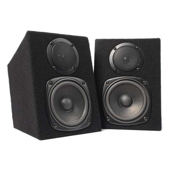 Fenton DJ Monitor Luidsprekers - 2 stuks - Zwart Fenton DJ Monitor Luidsprekers - 2 stuks - Zwart