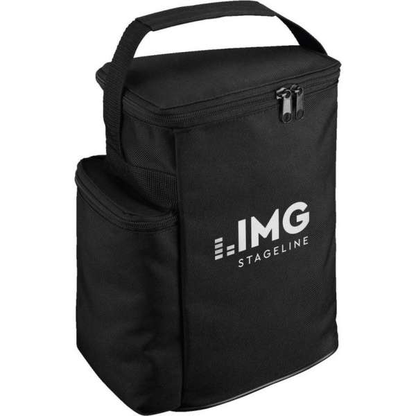 IMG STAGELINE FLAT-M100BAG, dj tas, draagtas, nylon, zwart IMG STAGELINE FLAT-M100BAG, dj tas, draagtas, nylon, zwart